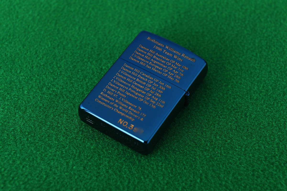 未使用 保管品 Zippo ジッポー オイルライター ロスマンズ Rothmans