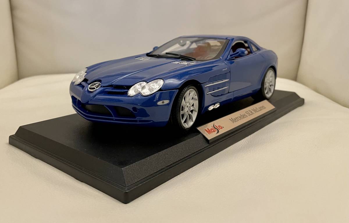 【美品】Maisto マイスト 「Mercedes SLR McLaren」 メルセデス マクラーレン 1/18 ダイキャストカー ミニカー コレクションカー_画像2