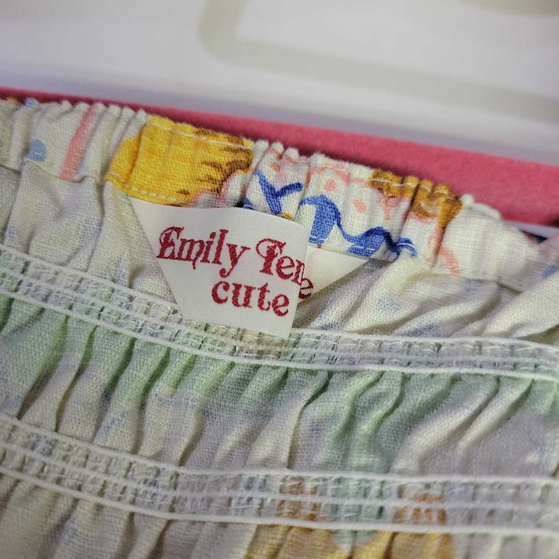[Emily Temple Cute]LuLu... handkerchie print JSK mint / Emily Templecute rabbit jumper skirt 