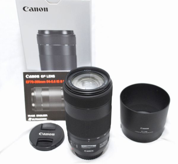 Canon EF70-300F4-5.6 IS Ⅱ USM 超美品 smcint.com