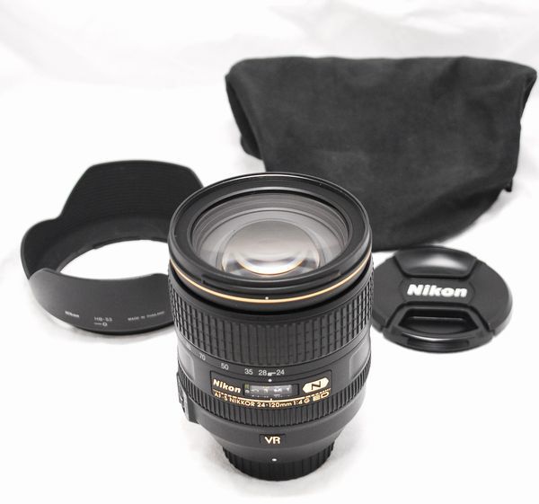 超美品・純正フード付き】Nikon ニコン AF-S NIKKOR 24-120mm f/4 G ED
