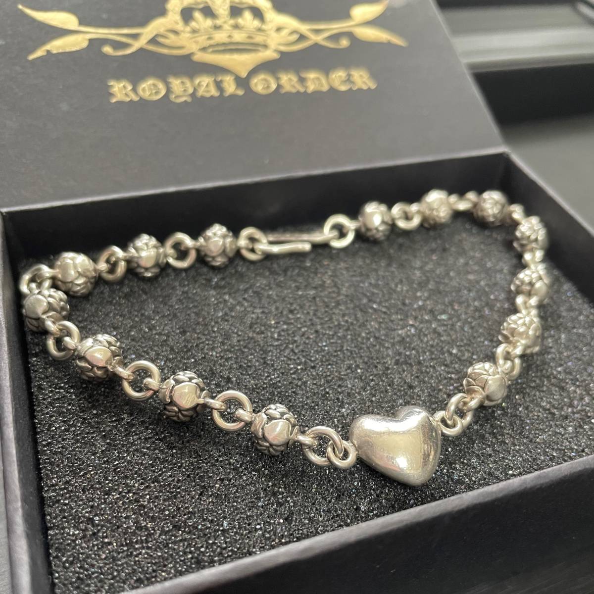 ☆ロイヤルオーダー☆ ROYAL ORDER ブレスレット シルバー