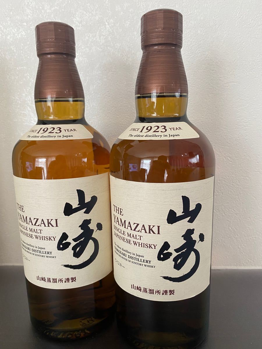 サントリー山崎ウイスキー NV 箱付き 2本|PayPayフリマ