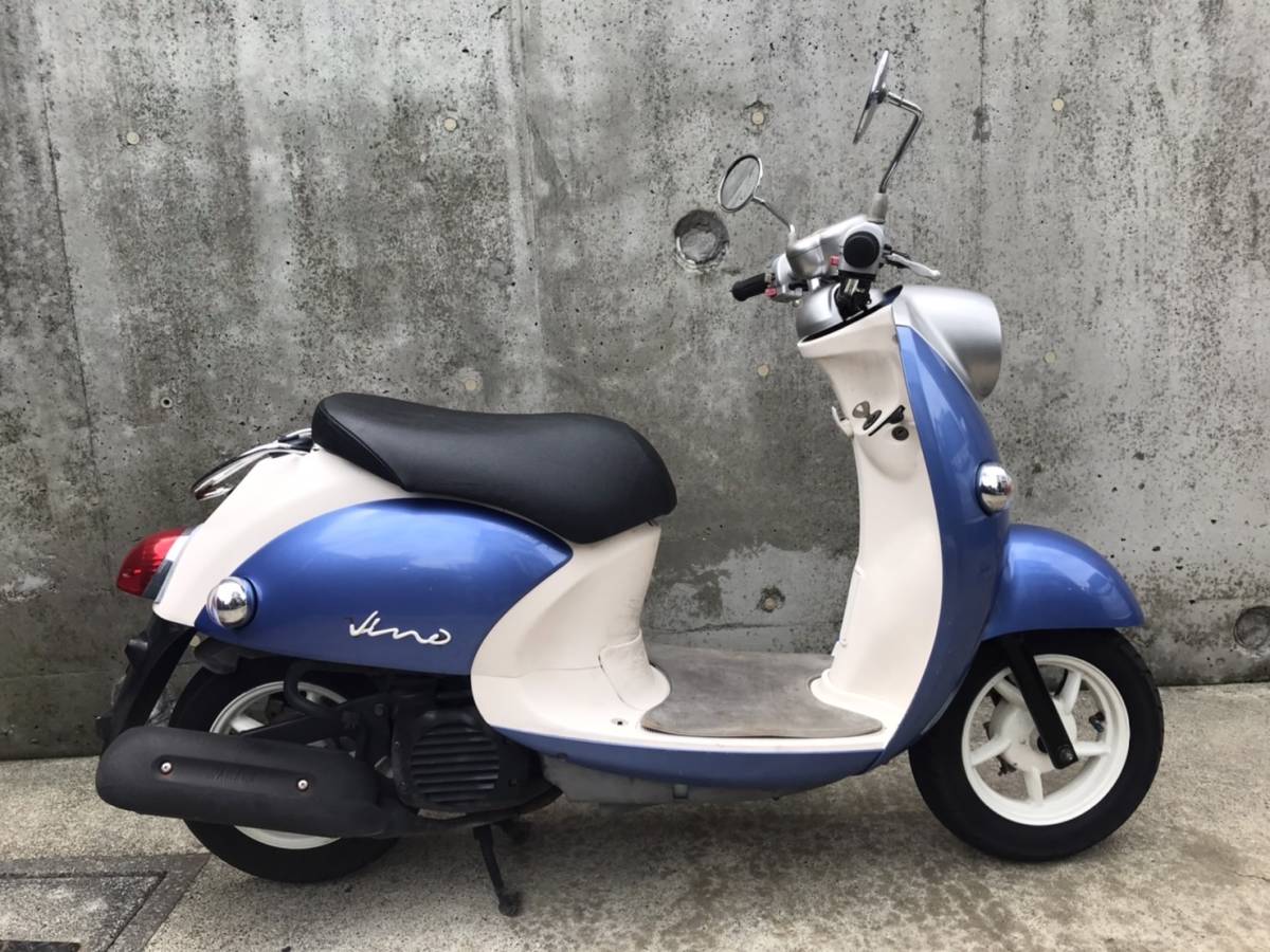 ☆ YAMAHA VINO SA37J ヤマハ ビーノ 青 F1エンジン すぐ ☆ YAMAHA VINO SA37J ヤマハ ビーノ 青 F1エンジン すぐ