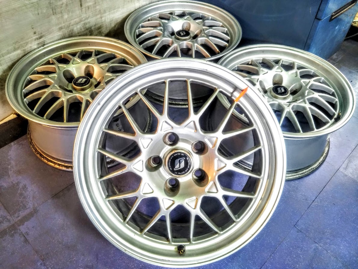 BBS 日産 R32 スカイライン GT-R【点検OK】Vスペック R32純正 BBS 鍛造 4本 V-SPEC BNR32 スカイライン 32GT-R ニッサン純正 GTR 17インチ_画像1