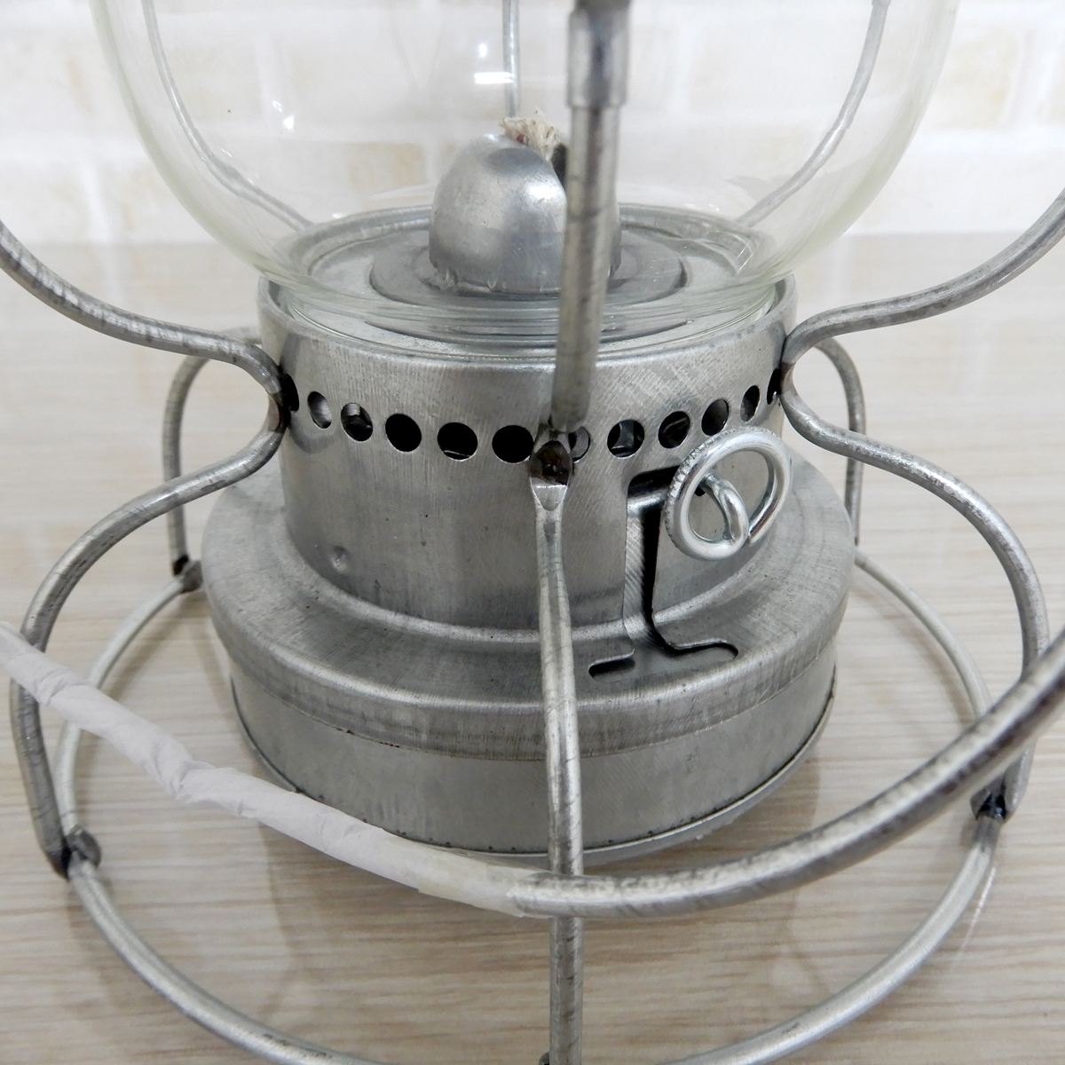 替芯付新品 Watchman No 100 Railroad Lantern - Galvanized 日本未