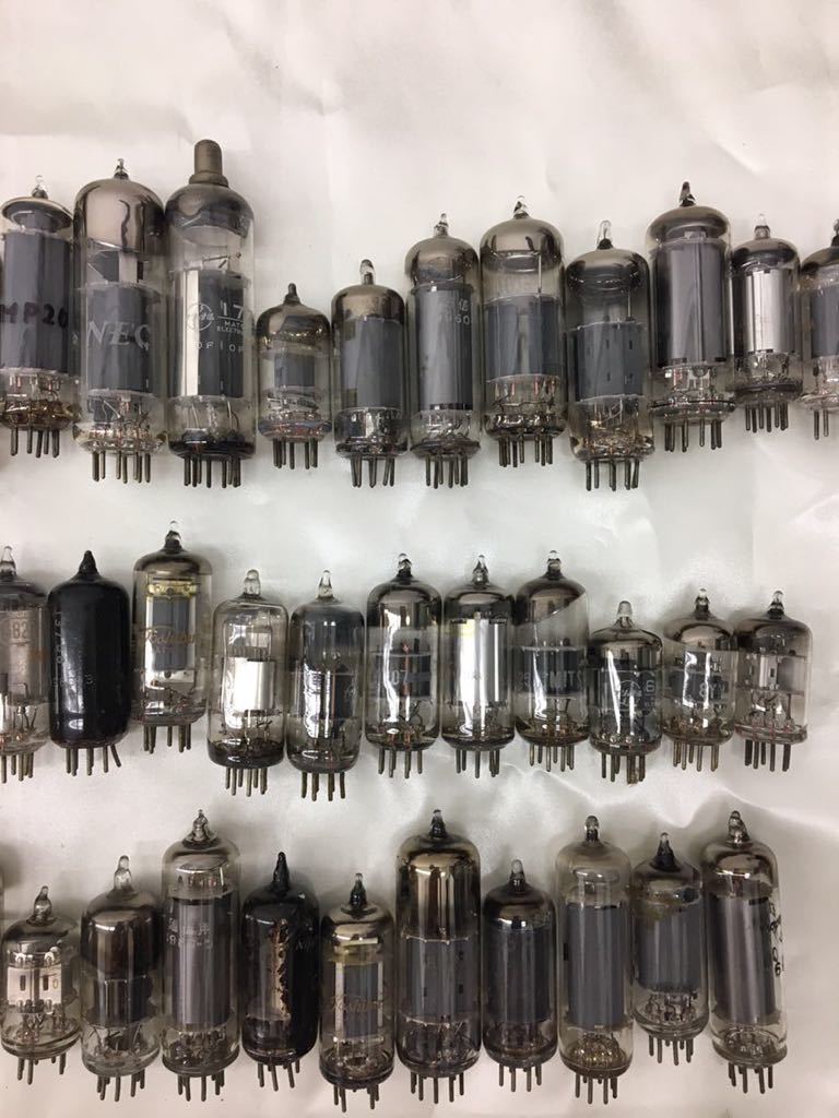 m0708-20☆真空管 パーツ 大量 160点以上 / Westinghouse 東芝 三菱