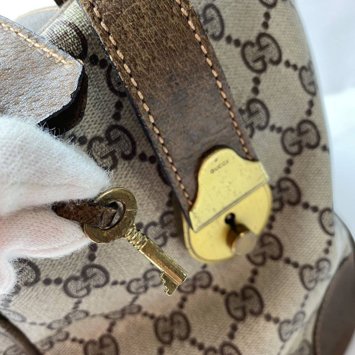 Dettagli dell'articolo 1円【超美品!】GUCCI グッチ ボストンバッグ