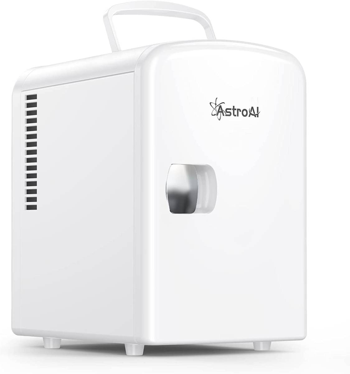 ホワイト AstroAI 冷蔵庫 小型 ミニ冷蔵庫 小型冷蔵庫 保温 冷温庫 4L 無負荷2-60°C ポータブル 化粧(2154_画像1