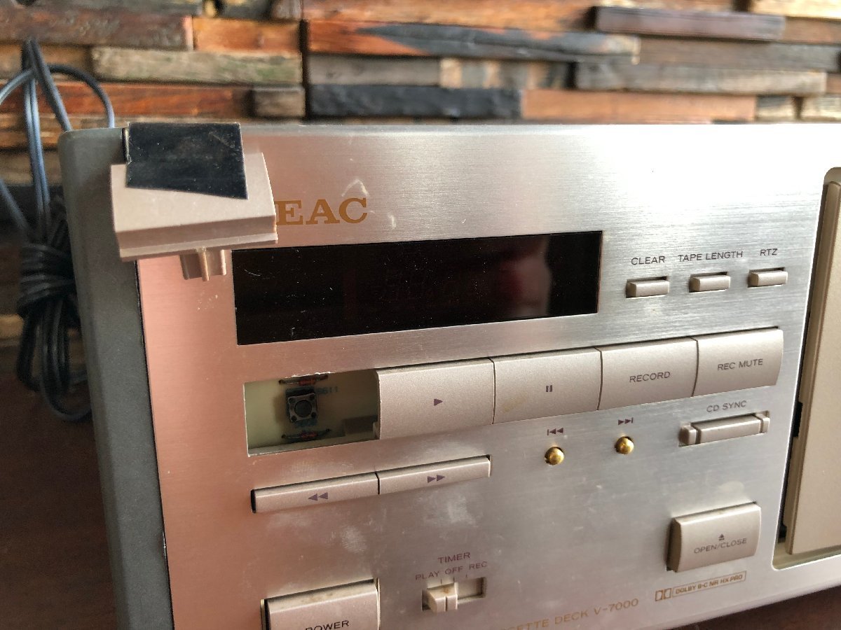 TEAC ティアック V-7000 3ヘッドステレオカセットデッキ オーディオ