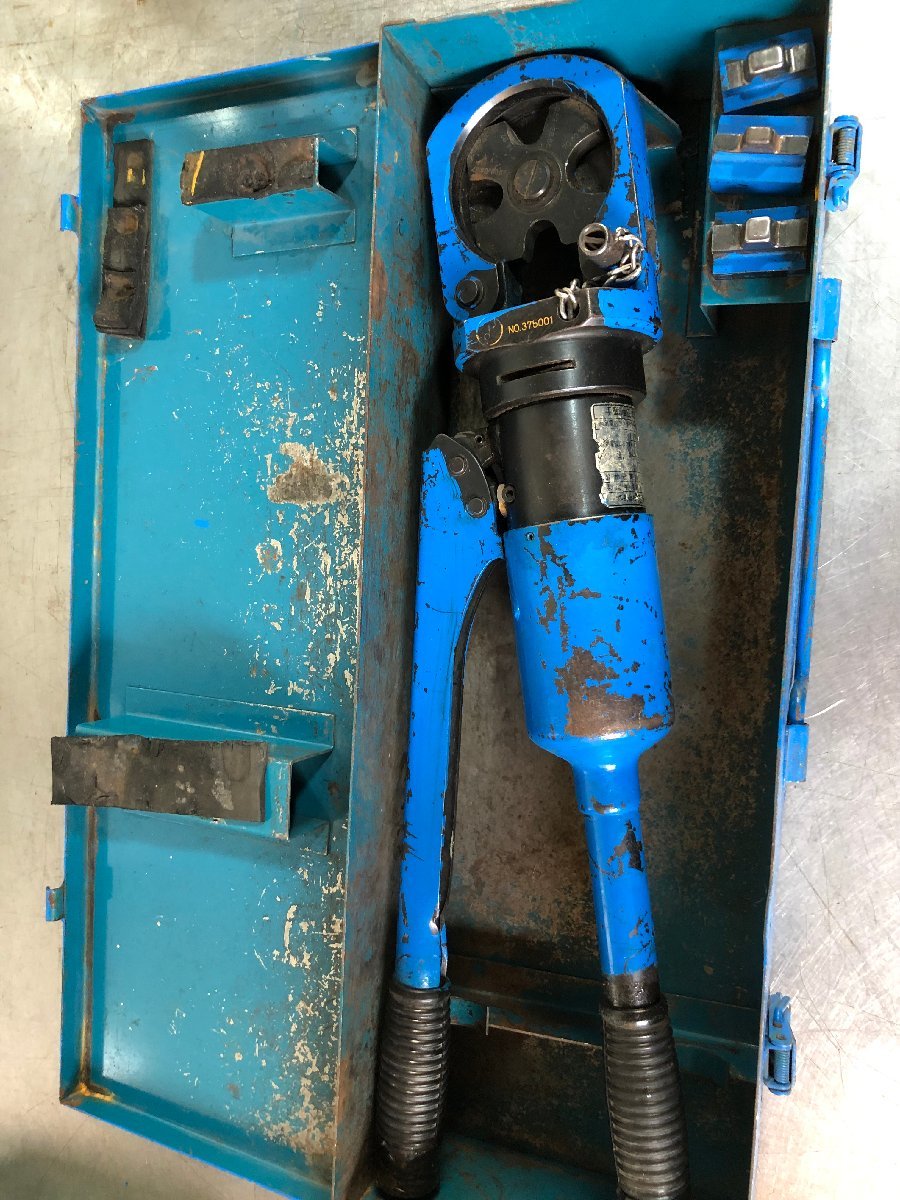 世界の used 泉精器 イズミ 端子圧着手動油圧式工具 圧着工具 9号K 銅線 電線 配線 端子 圧着 圧着工具、ハンドプレス機 世界の used 泉精器 イズミ 端子圧着手動油圧式工具 圧着工具 9号K 銅線 電線 配線 端子 圧着 圧着工具、ハンドプレス機
