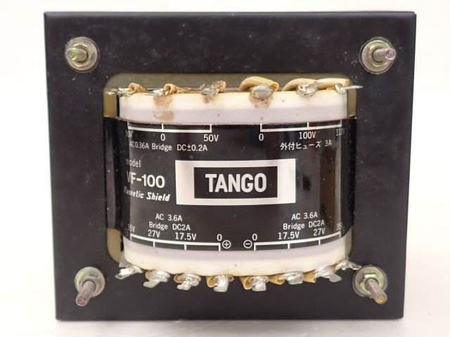 Yahoo!オークション - TANGO タンゴ VF-100 電源トランス パワー Yahoo!オークション - TANGO タンゴ VF-100 電源トランス パワー