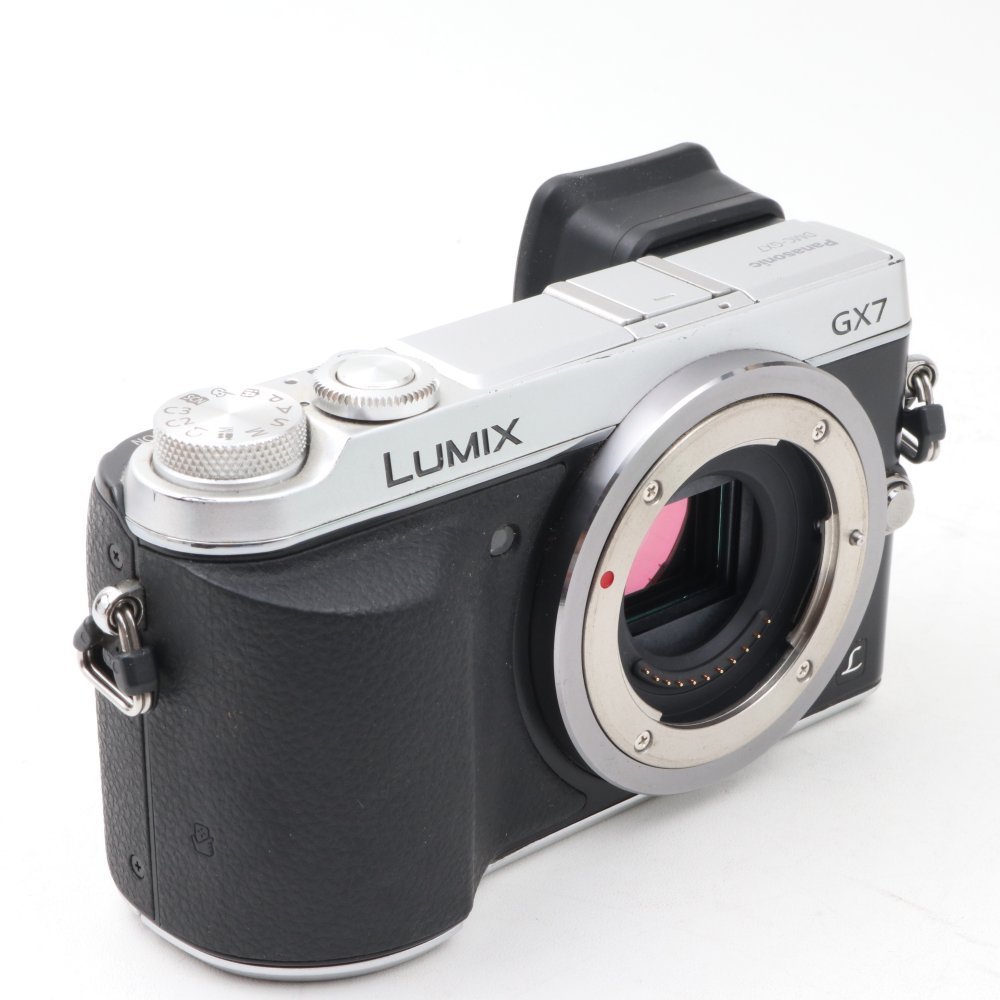 正規 □ほぼ新品□Panasonic LUMIX DMC-GX7-S ボディ シルバー www.esn