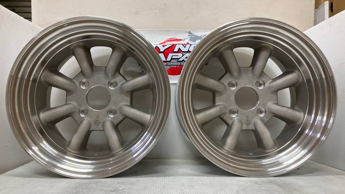 メーカー公式 廃盤色新品 Watanabe R TYPE 15×8.5J -6 114.3 4穴