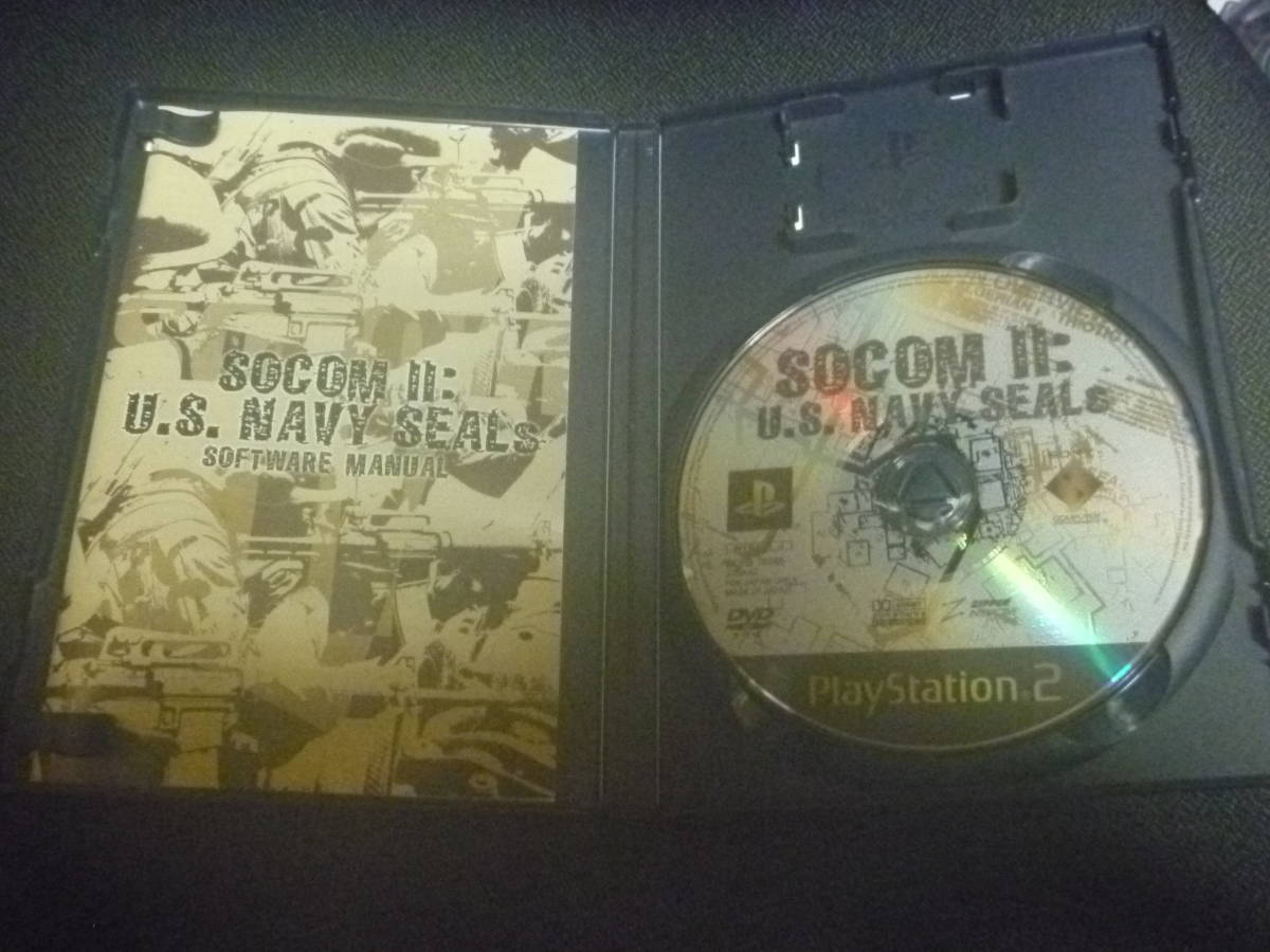 PS2ソフト(プレイステーション2ソフト)「SOCOM Ⅱ U.S. NAVY SEALs」