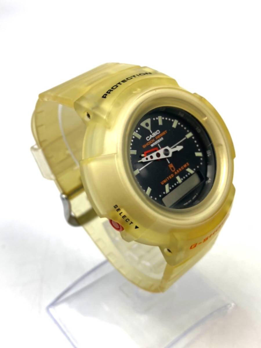 美品 カシオ CASIO Gショック G-SHOCK 腕時計 クォーツ AW-500 UNITED
