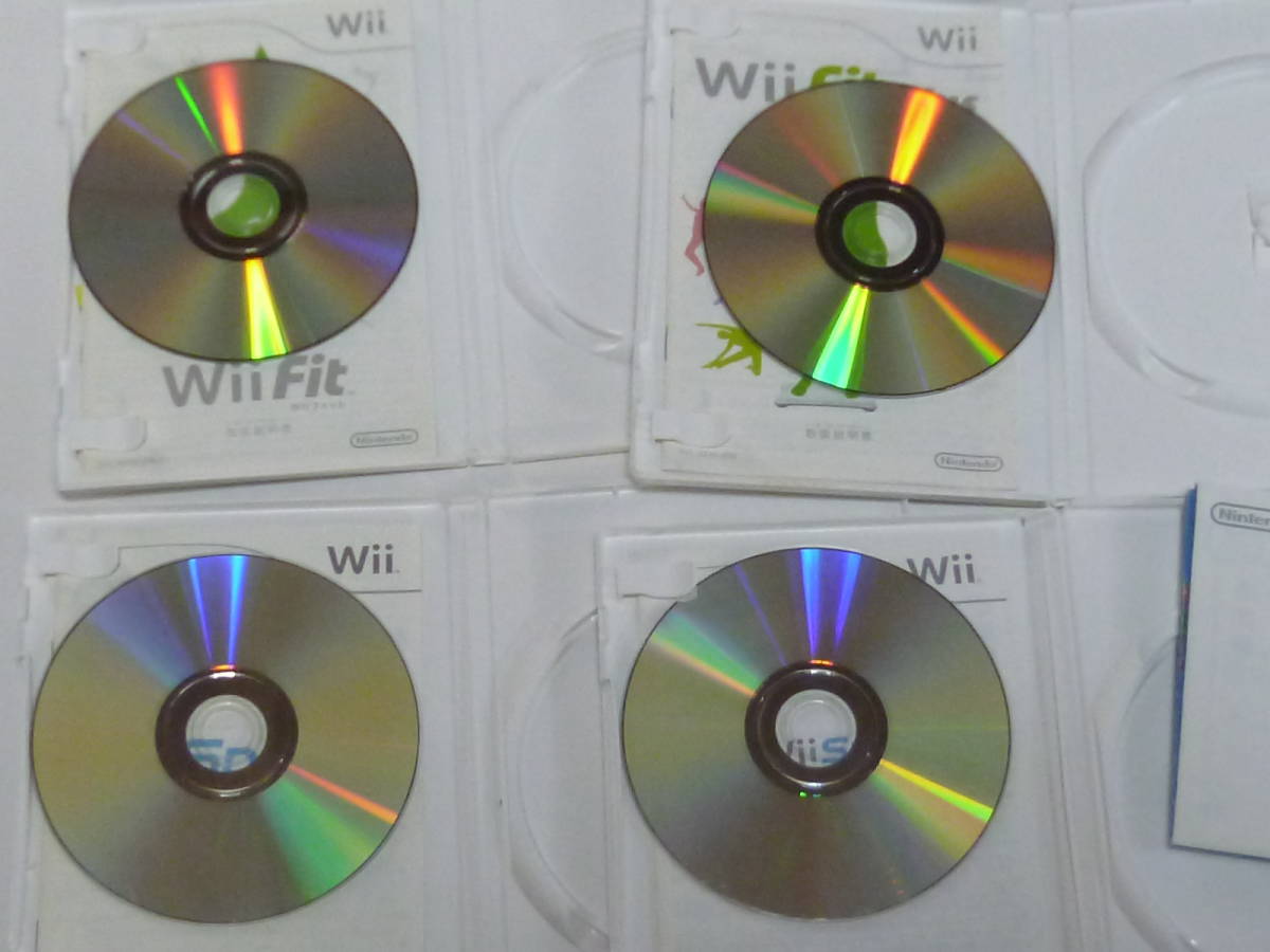 E3【送料無料 即日配送 動作確認済】Wiiソフト　Wiiフィット　Wiiフィットプラス　Wiiスポーツ　Wiiスポーツリゾート