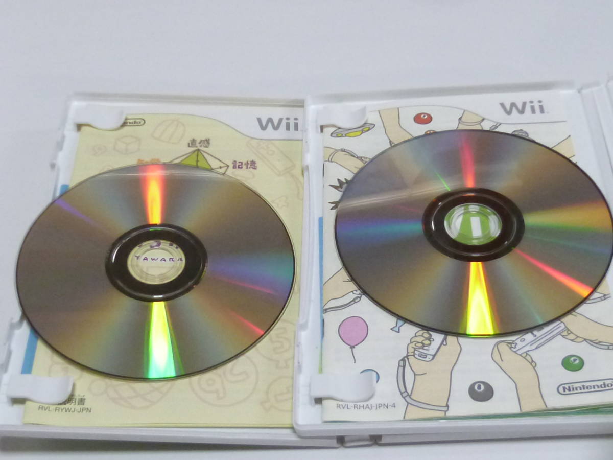 E13【送料無料 即日配送 動作確認済】Wiiソフト　はじめてのWii Wiiでやわらかあたま塾