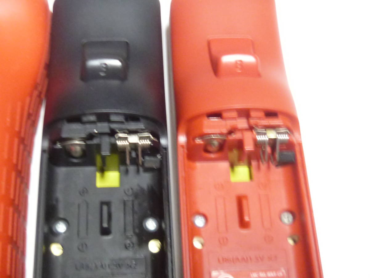 RSJN66【即日配送 送料無料 動作確認済】Wiiリモコン モーションプラス ジャケット ストラップ 2個セット RVL-036 黒 赤 ブラック レッド_画像4