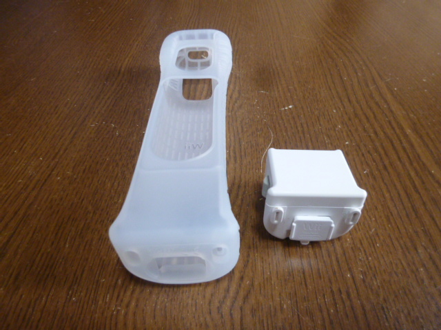 M051【即日発送　送料無料】Wii　モーションプラス　ジャケット　セット（分解洗浄　動作確認済）リモコンカバー
