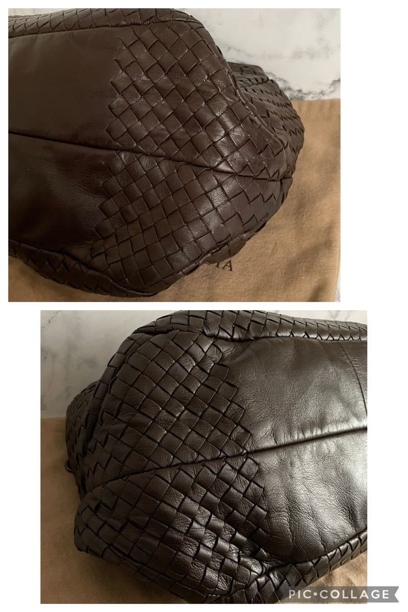 極美品》BOTTEGA VENETA ボッテガヴェネタ カンパーナ ショルダー