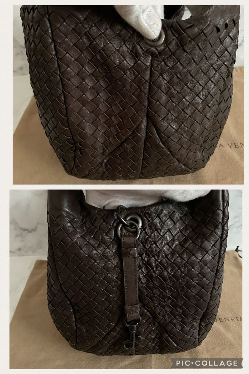 極美品》BOTTEGA VENETA ボッテガヴェネタ カンパーナ ショルダー