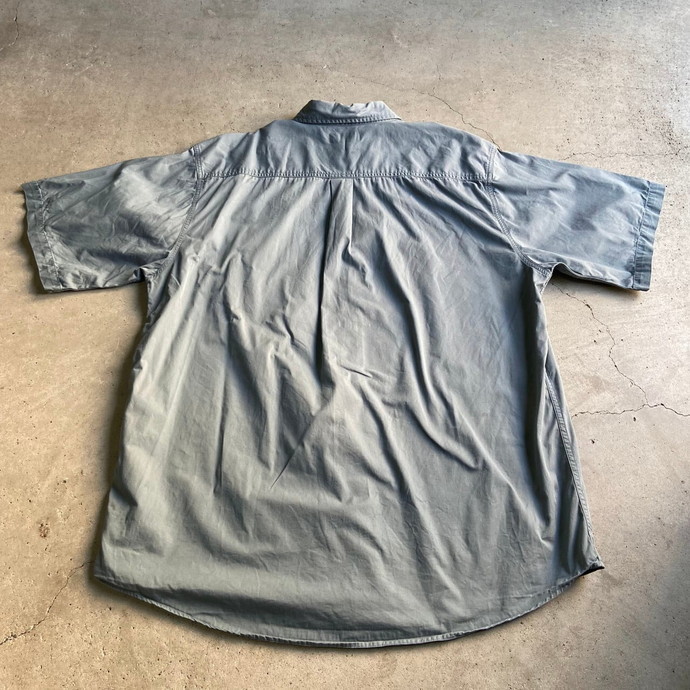 ビッグサイズ Carhartt カーハート 半袖 ボタンダウン ワークシャツ メンズXL_画像5