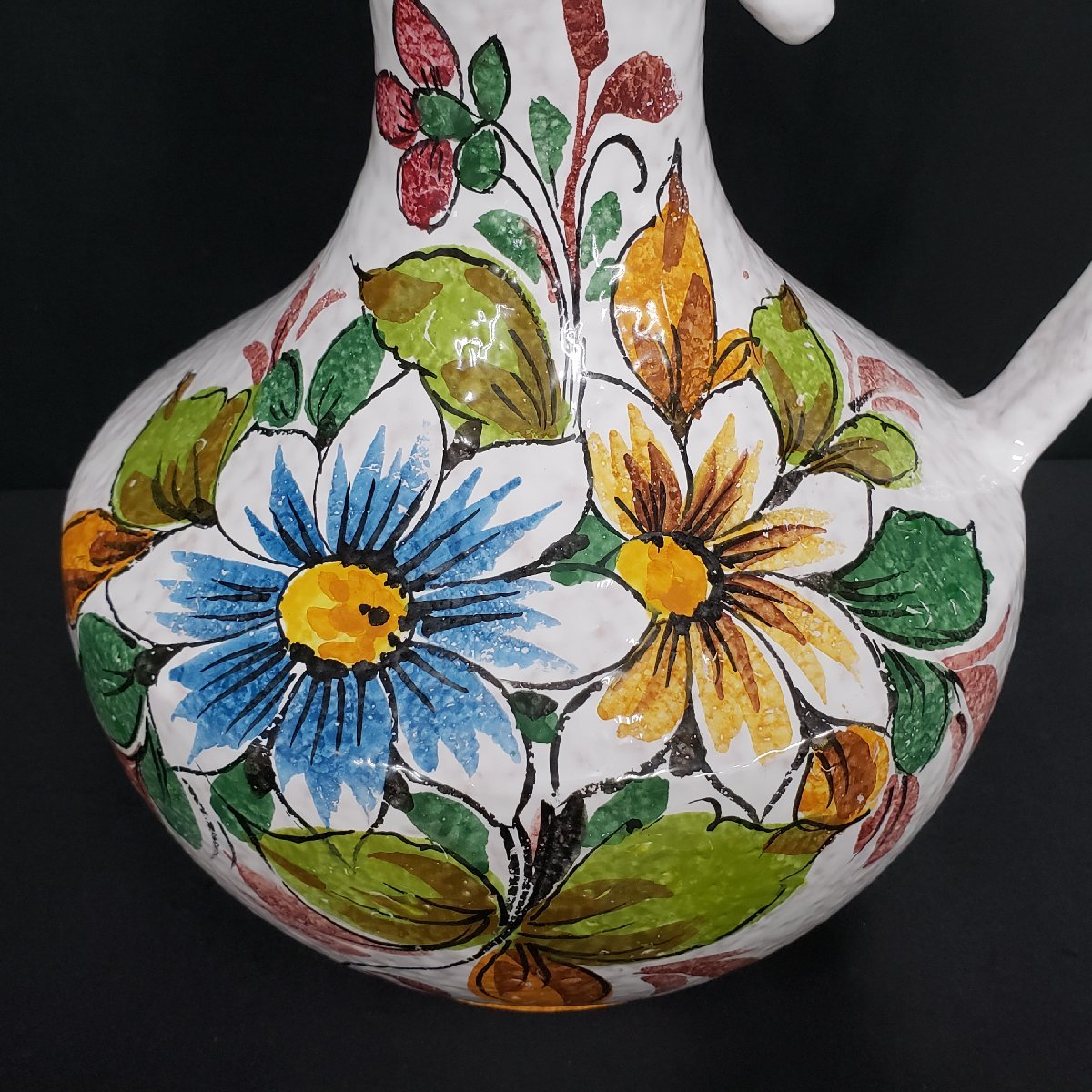 Yahoo!オークション - イタリア製 花瓶 20×30cm 2kg 花絵 花図 Yahoo!オークション - イタリア製 花瓶 20×30cm 2kg 花絵 花図