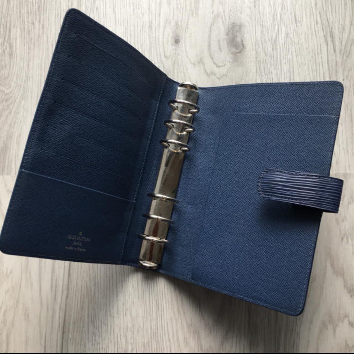 エピ アジェンダMM LOUIS VUITTON エピ システム手帳 ルイヴィトン