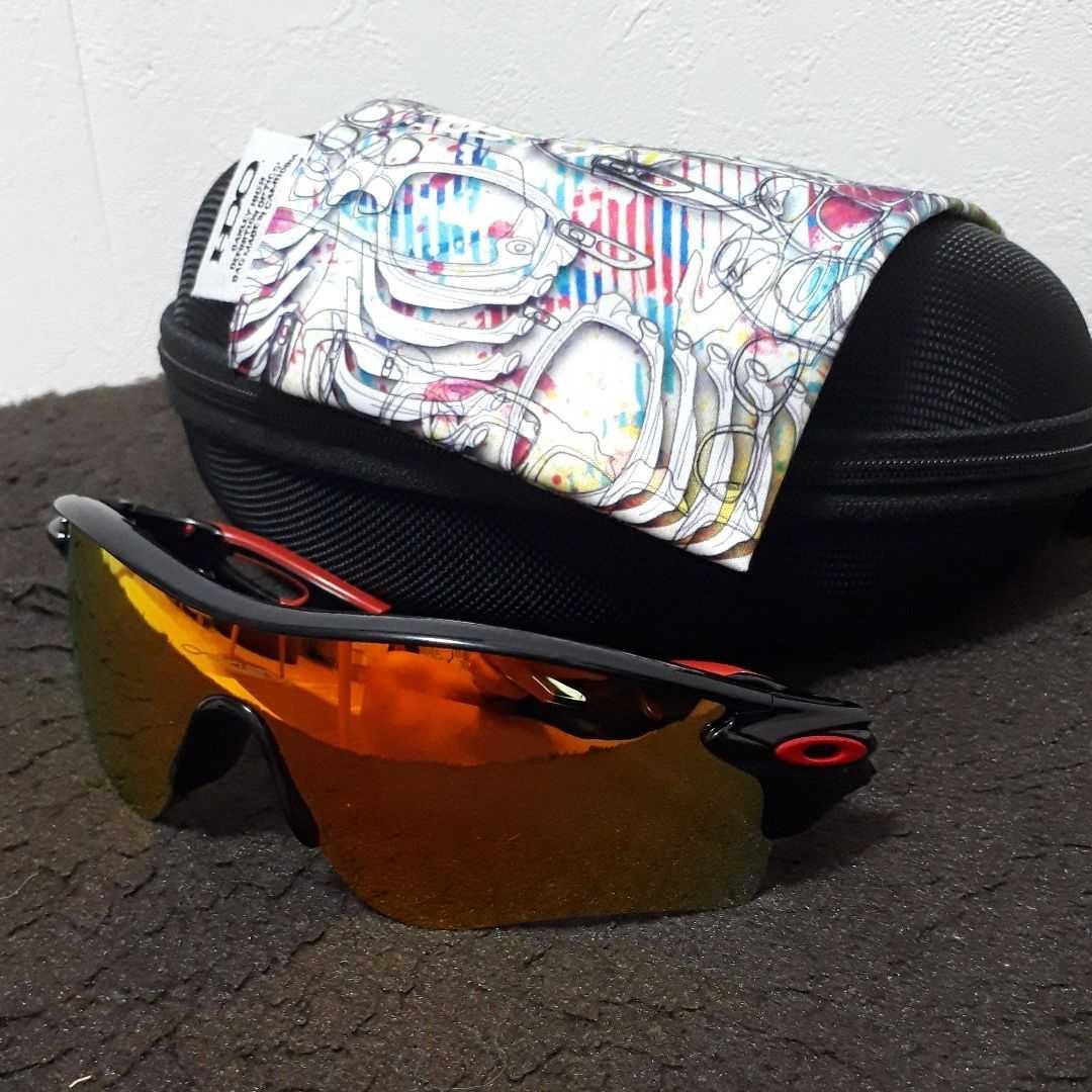 カスタム OAKLEY スポーツサングラス レーダーロック スポーツ