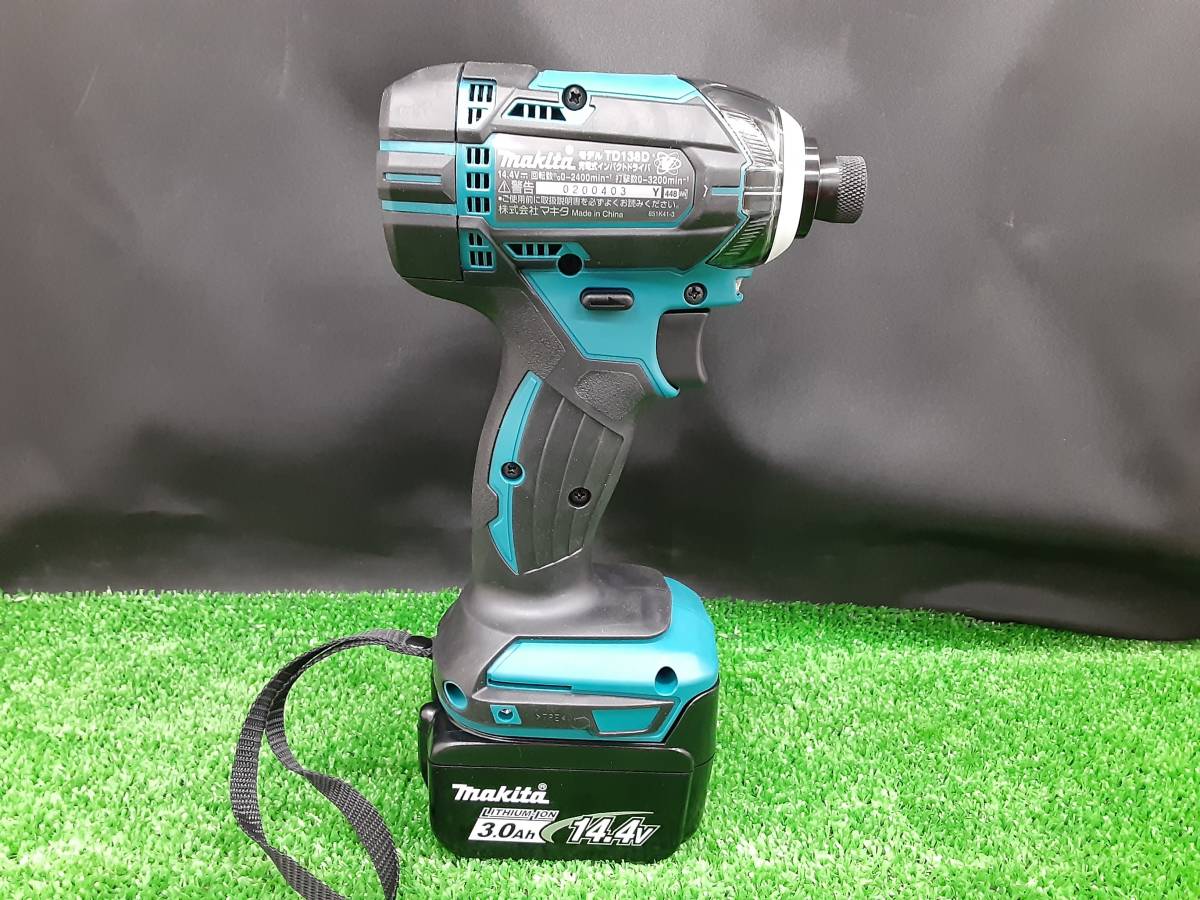 未使用品 マキタ makita 14.4V 3.0Ah 充電式 インパクトドライバ