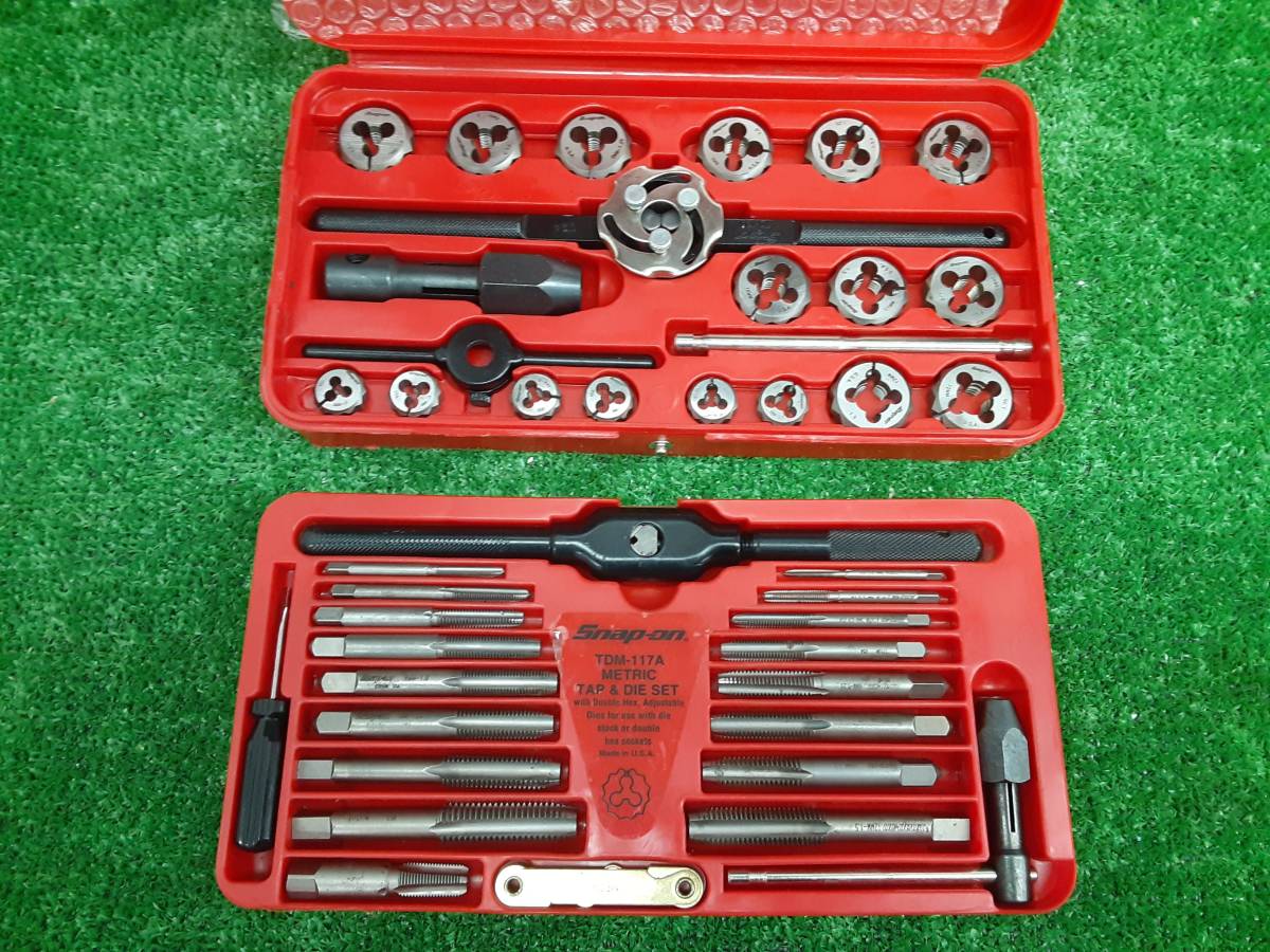 Snap-on スナップオン タップ&ダイスセット ミリ TDM-117A | www