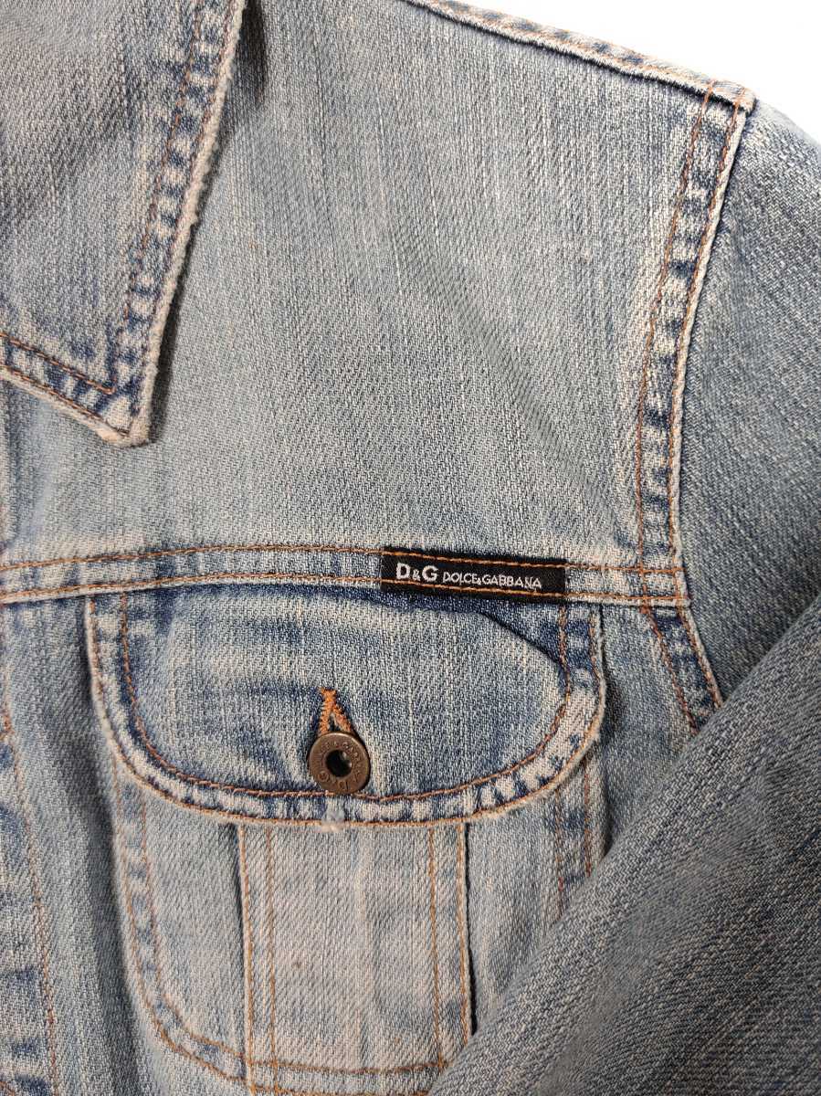 美品】DOLCE&GABBANA(ドルチェアンドガッバーナ)デニムジャケット
