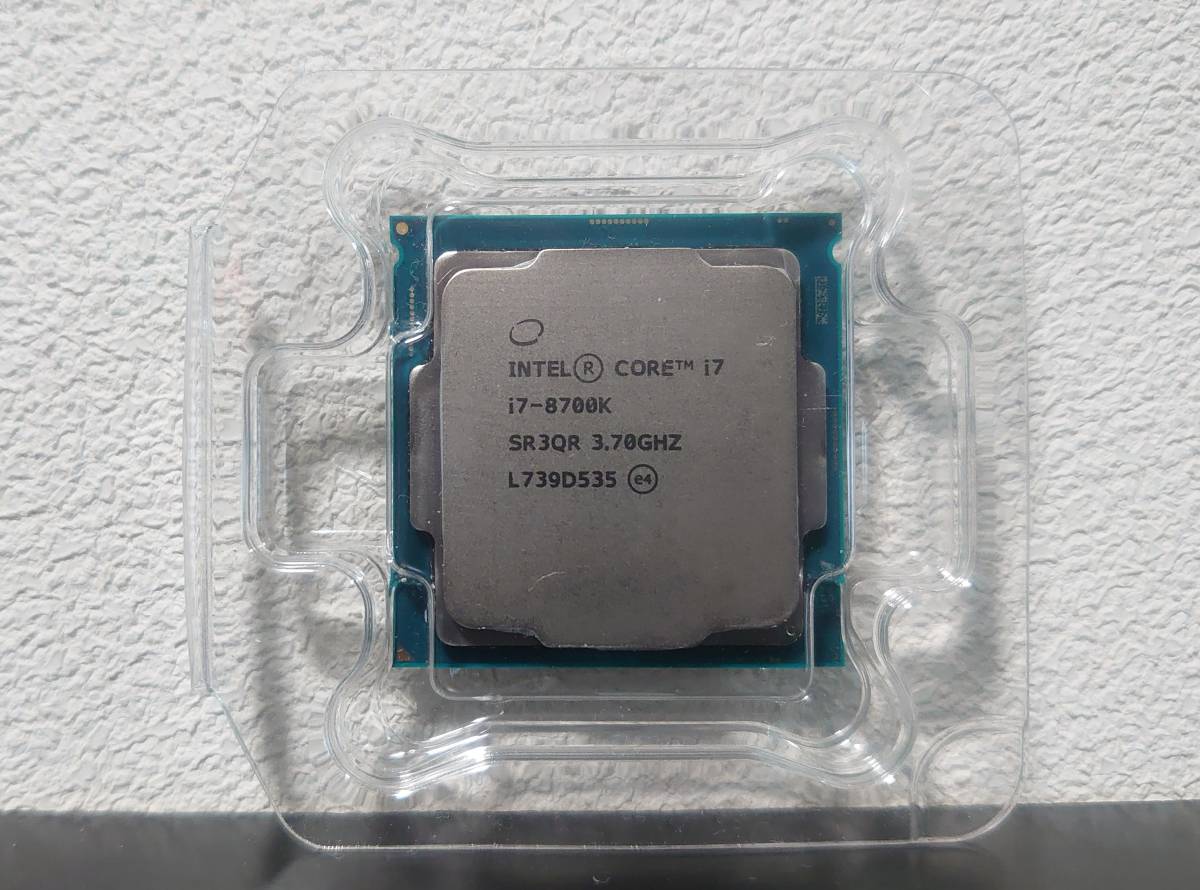 Intel Core i7-8700K 3.7GHz LGA1151 □インテル CPU 第8世代Core