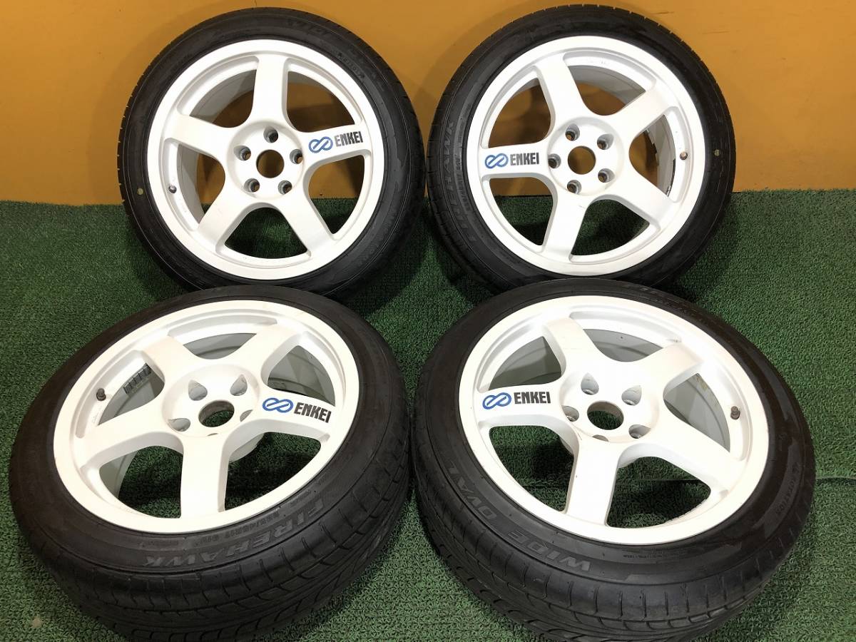 No.909 ENKEI エンケイ WRC TARMAC EVO ターマック エボ ホワイト 17