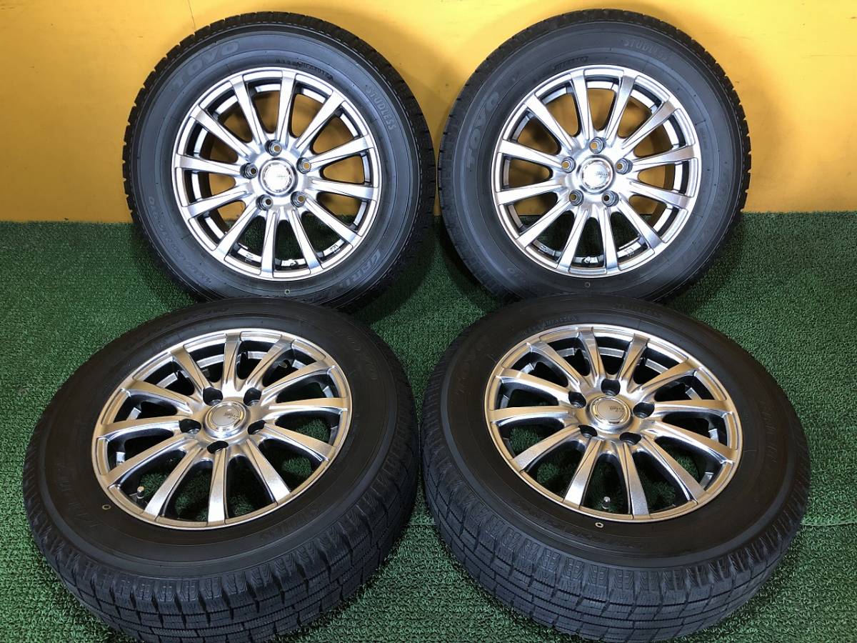 195 65R15 スタッドレスホイールセット 5穴 pcd114.3 - 通販