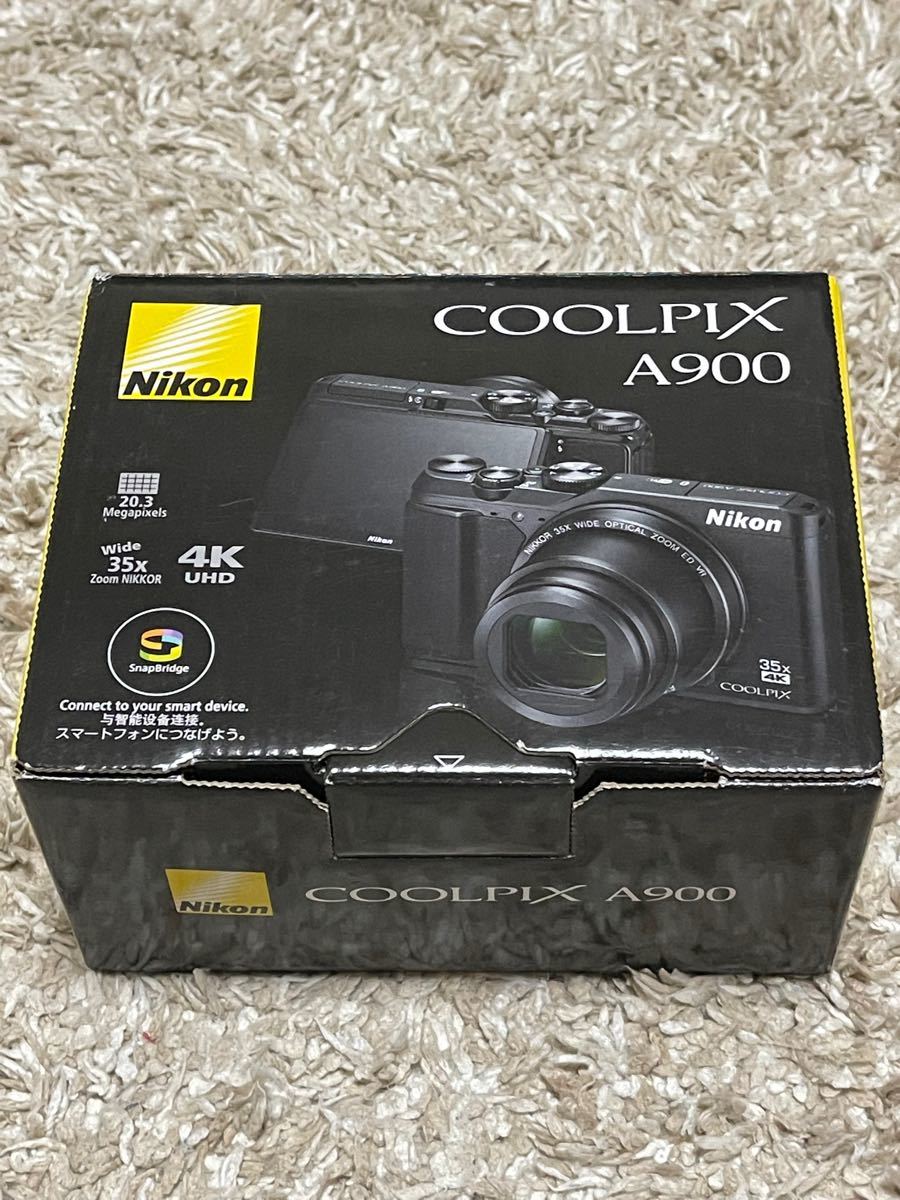 Nikon ニコン COOLPIX A900 ブラック 美品 付属品完備 元箱 付