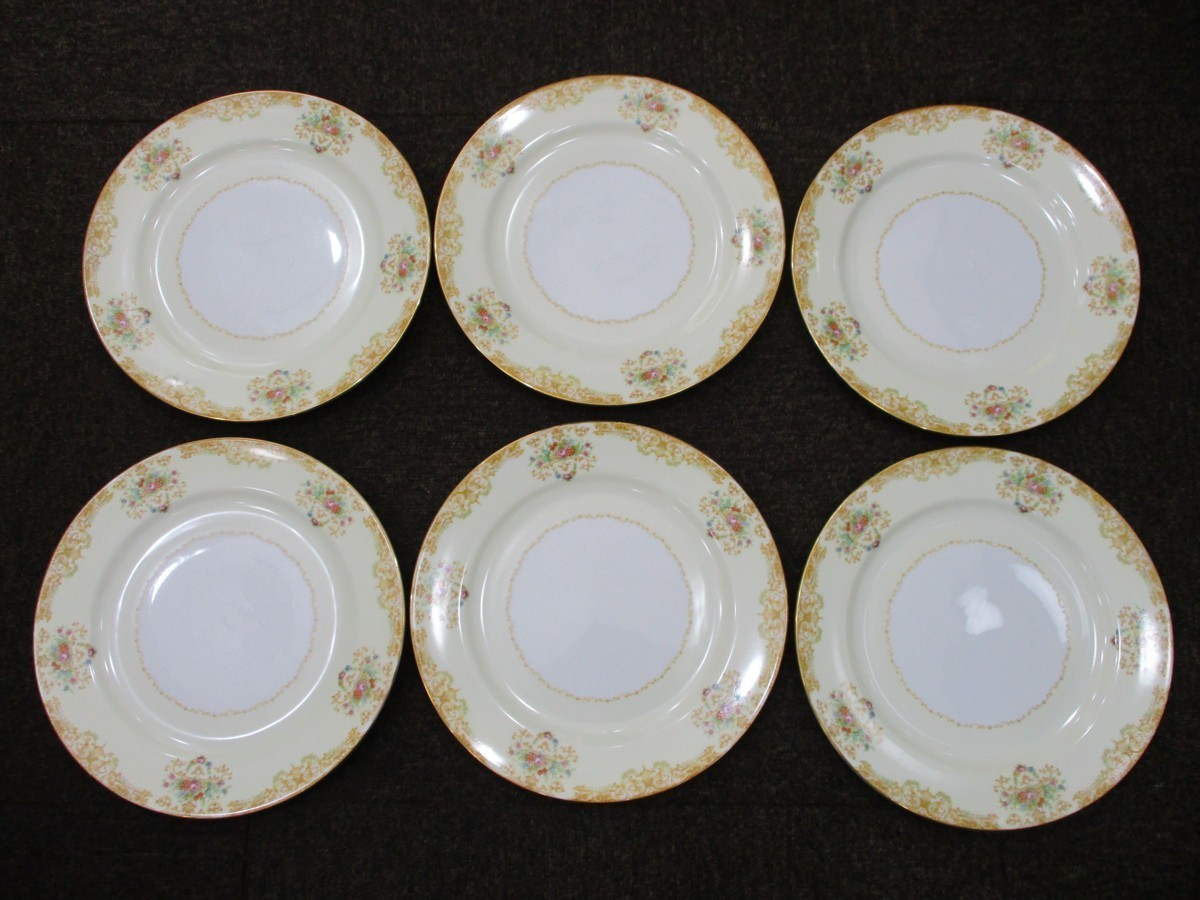 ◇美品 Noritake オールド ノリタケ 大皿 金彩 6枚セット◇ - JChere
