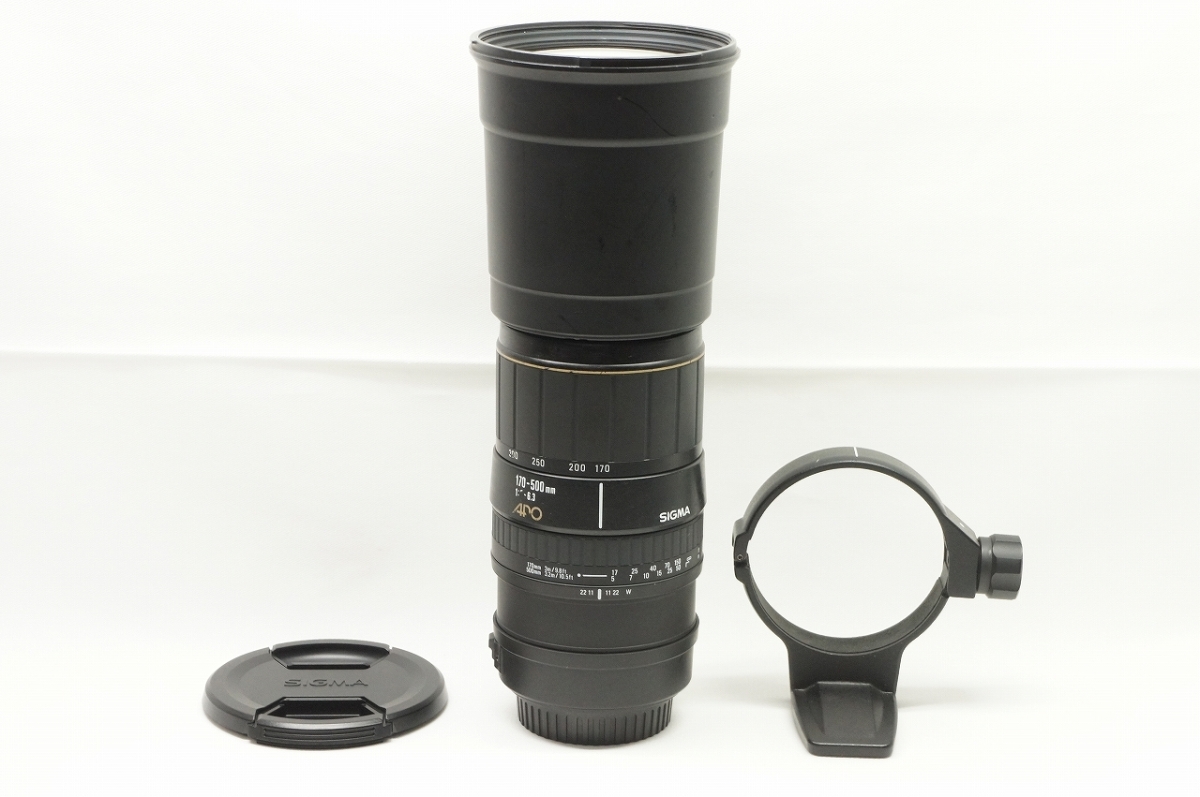 シグマ170-500mm1:5-6.3APO キャノンマウント