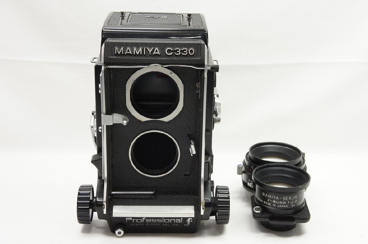アルプスカメラ】Mamiya マミヤ C330 Professional f + Sekor S 80mm