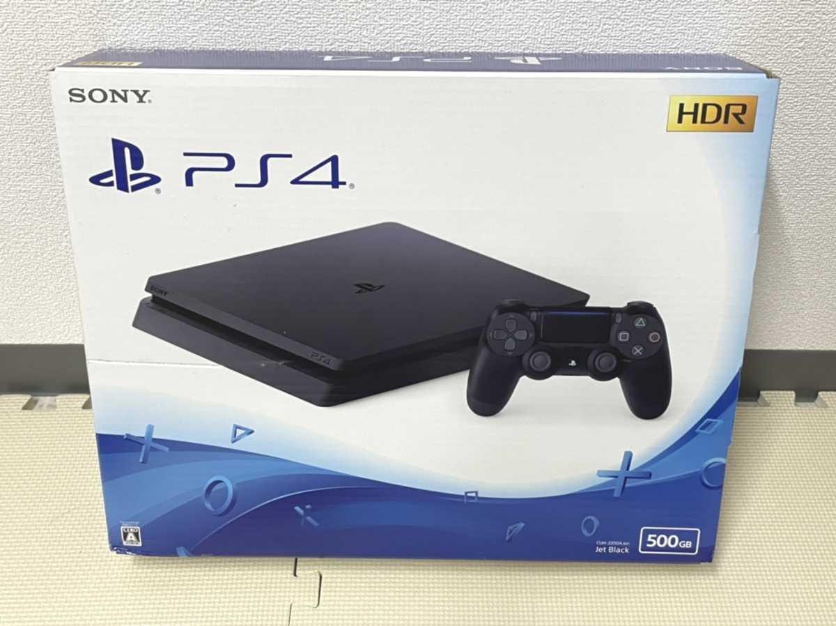 新品　未使用品　SONY 　PlayStation4 CUH-2200A　B01 500GB ジェットブラック 黒　付属品　コントローラー
