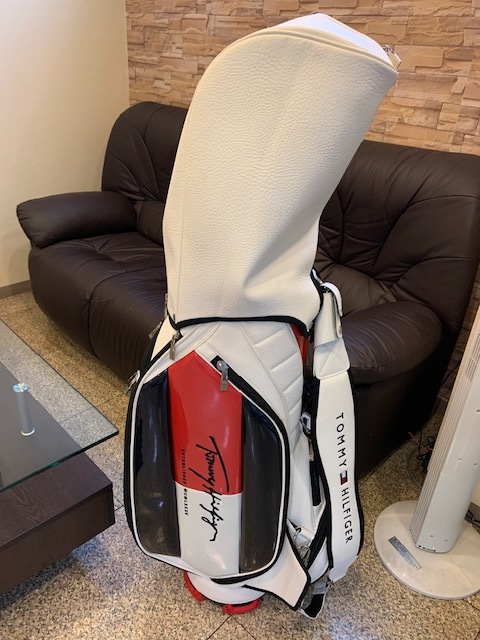 美品!TOMMY HILFIGER トミーヒルフィガー キャディーバック