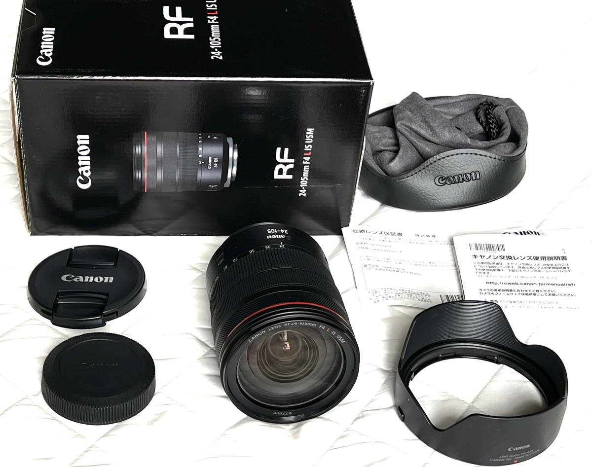 77720円 99％以上節約 キヤノン レンズ RF24-105mm F4L IS USM 極美品