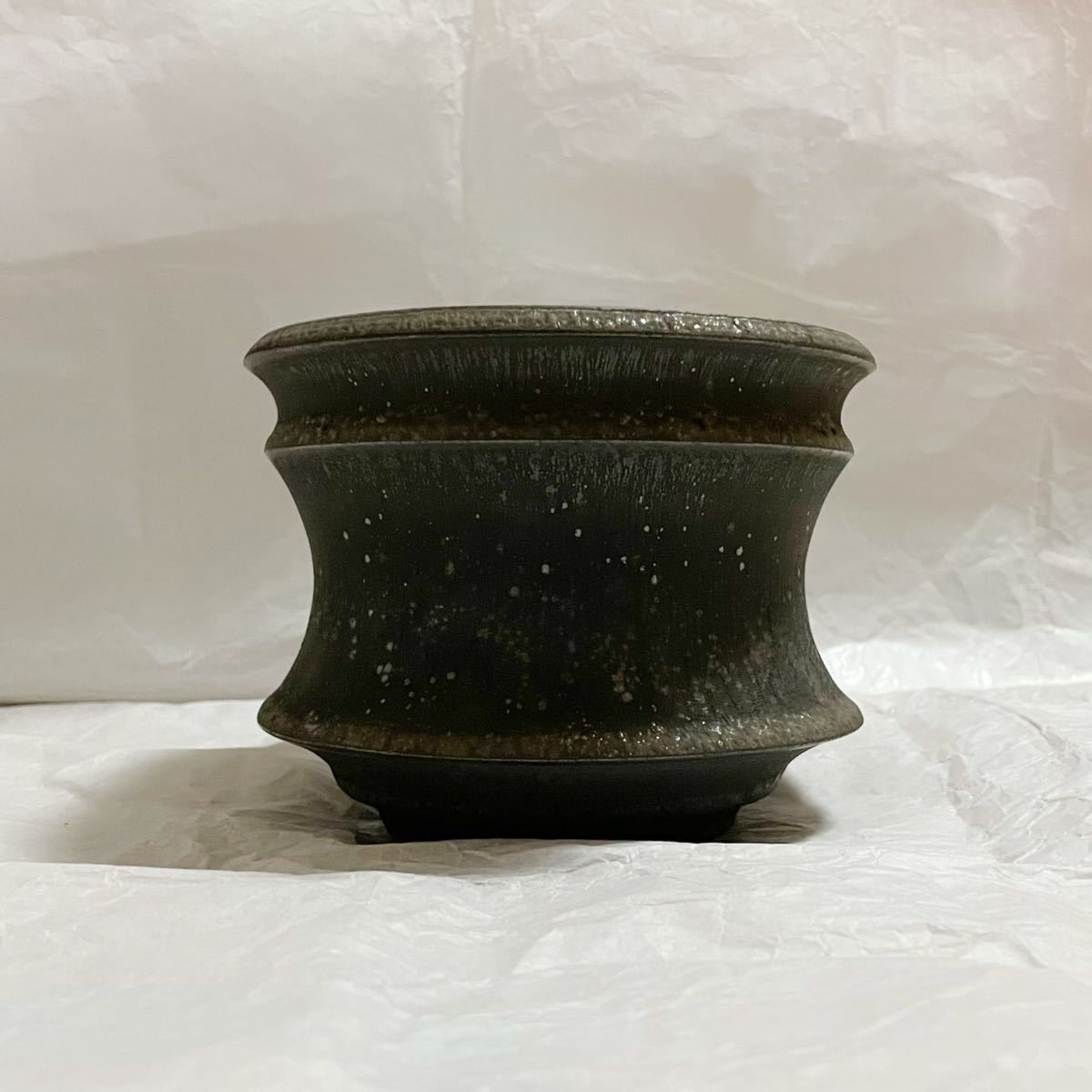 カタチ製作所 Mederu pot バレル Mサイズ マイカブラック 新品