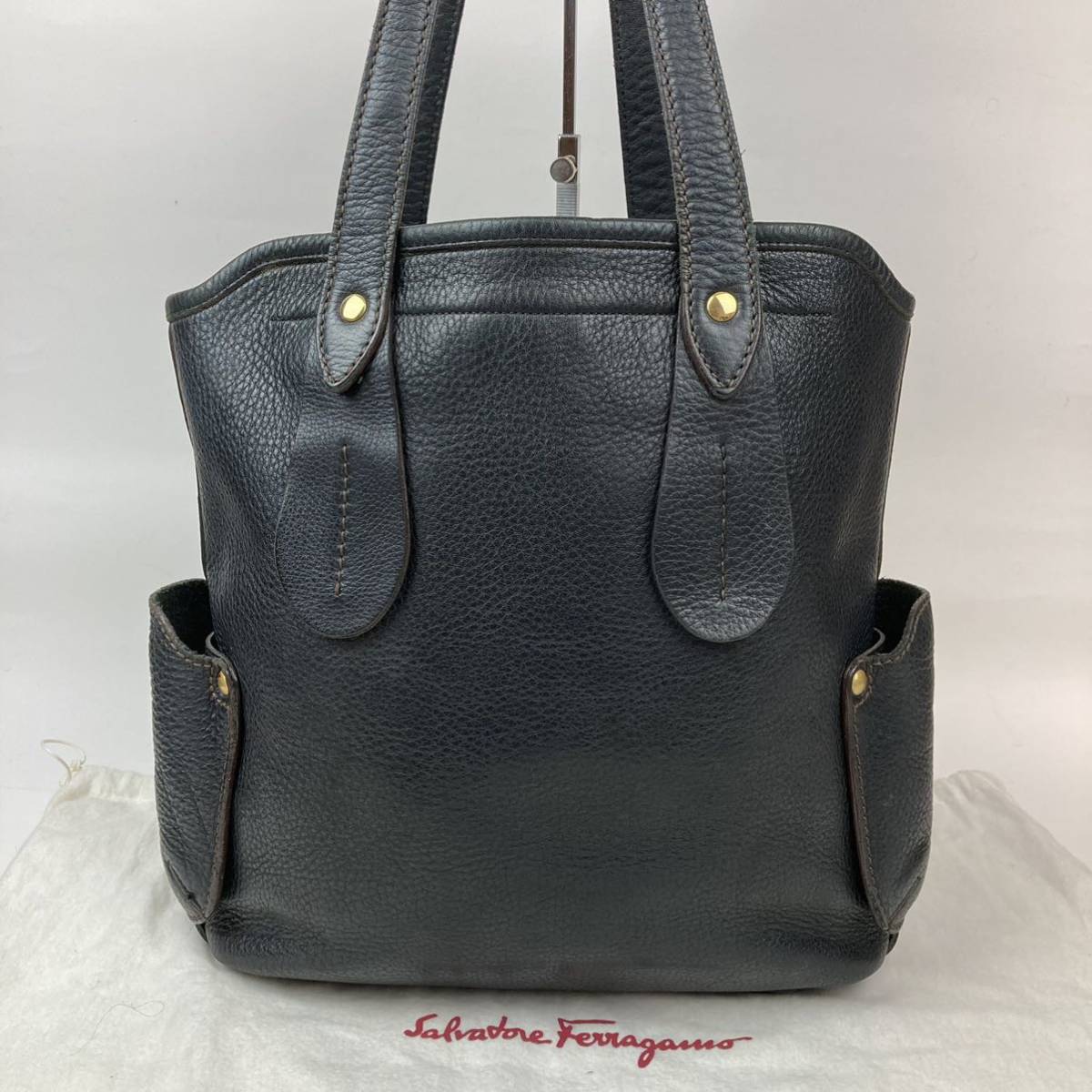 1円 Salvatore ferragamo フェラガモ メンズ ビジネスバッグ トート