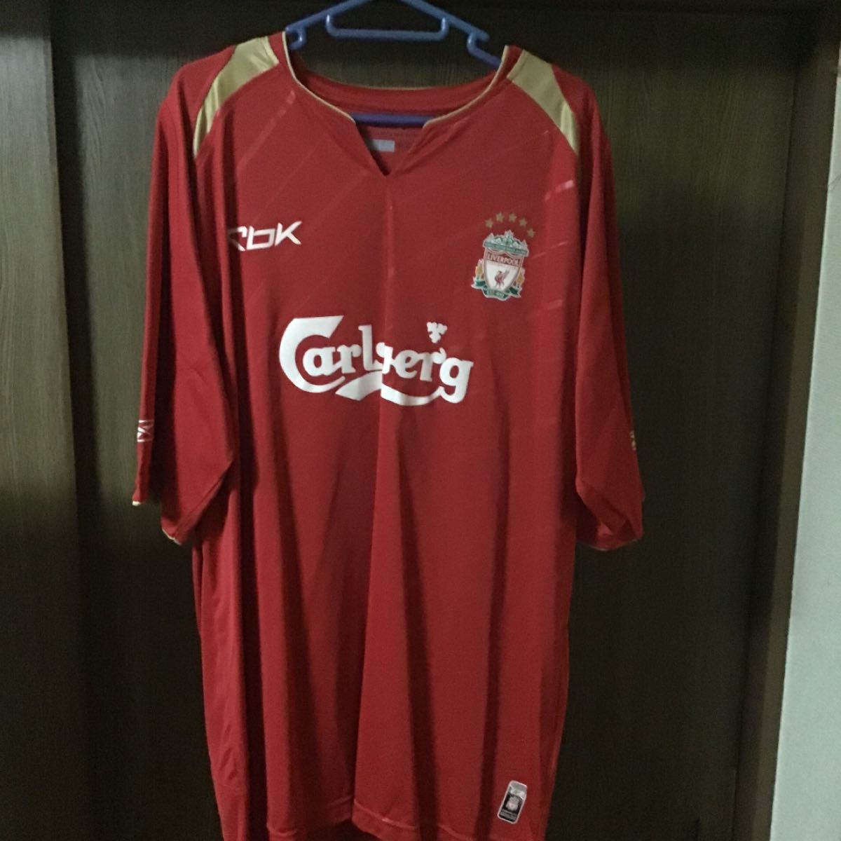 リバプール 05-06 H XL キューウェル 7 CL 新品タグ付き サッカー