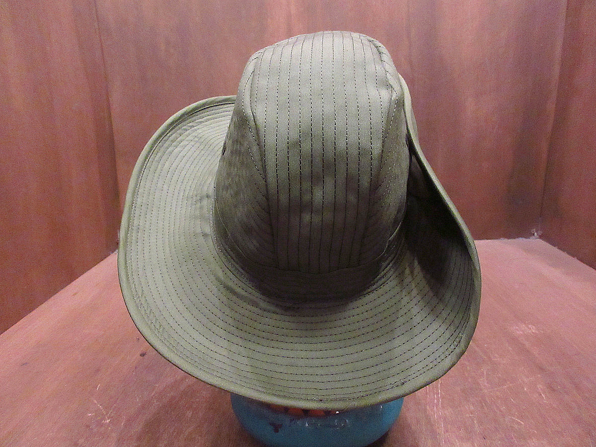 ビンテージ60's●DEADSTOCK USAFブーニーハットsize 6 3/4●220712i3-m-ht-ot 1960sデッドストックミリタリージャングルベトナム戦争_画像3