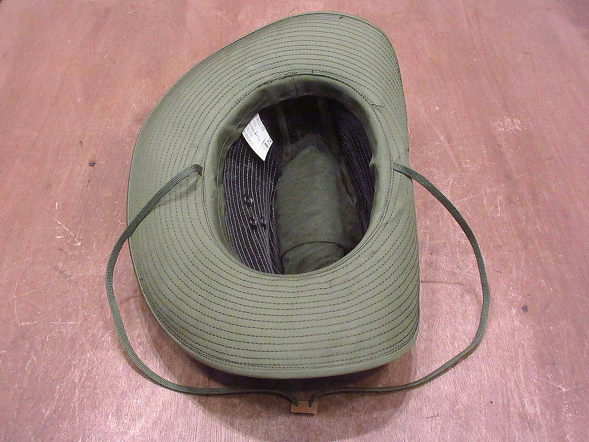 ビンテージ60's●DEADSTOCK USAFブーニーハットsize 6 3/4●220712i3-m-ht-ot 1960sデッドストックミリタリージャングルベトナム戦争_画像5