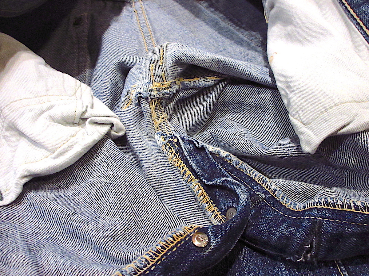 ビンテージ40's50's●Levi’s 501 XX片面タブ47モデル実寸W81cm●220718r8-m-pnt-jns-W32古着ジーンズリーバイスBIG E赤耳デニム_画像9