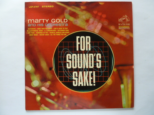 ムード ■マーティ・ゴールド/ MARTY GOLD■FOR SOUND'S SAKE !_画像1